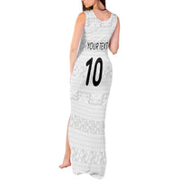 Custom Tonga Ngatu Art Rugby Mate Ma'a Tank Maxi Dress LT03 - Polynesian Pride