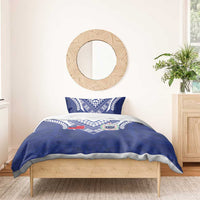 Samoa Rugby Bedding Set Pacific Motifs - Polynesian Pride