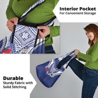 Samoa Rugby Grocery Bag Pacific Motifs - Polynesian Pride