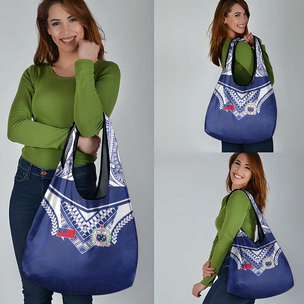 Samoa Rugby Grocery Bag Pacific Motifs - Polynesian Pride