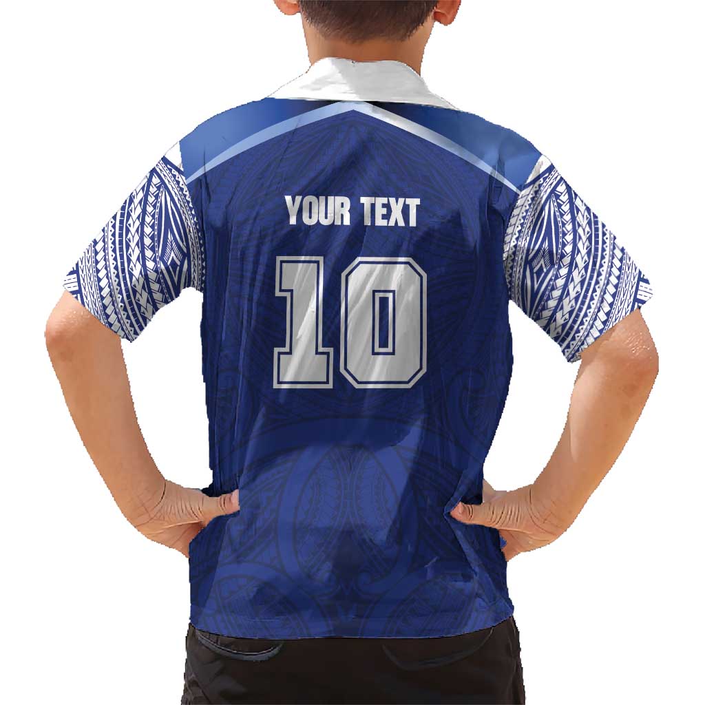 Custom Samoa Rugby Hawaiian Shirt Pacific Motifs - undefined