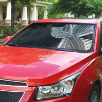 Samoan Tatau Auto Sun Shade Art Tribal Traditional Tattoos - Polynesian Pride