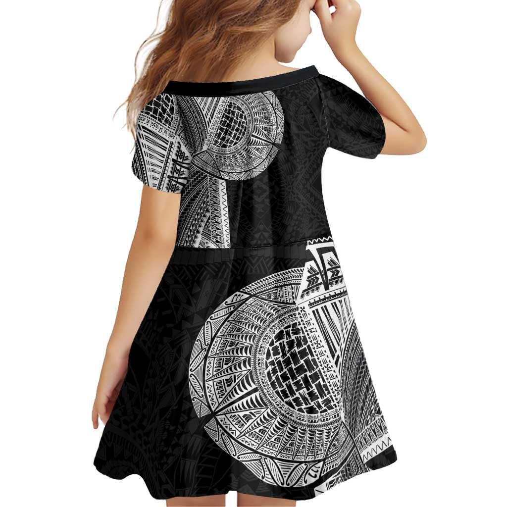 Samoan Tatau Family Matching Mermaid Dress and Hawaiian Shirt Art Tribal Traditional Tattoos LT03 - Polynesian Pride