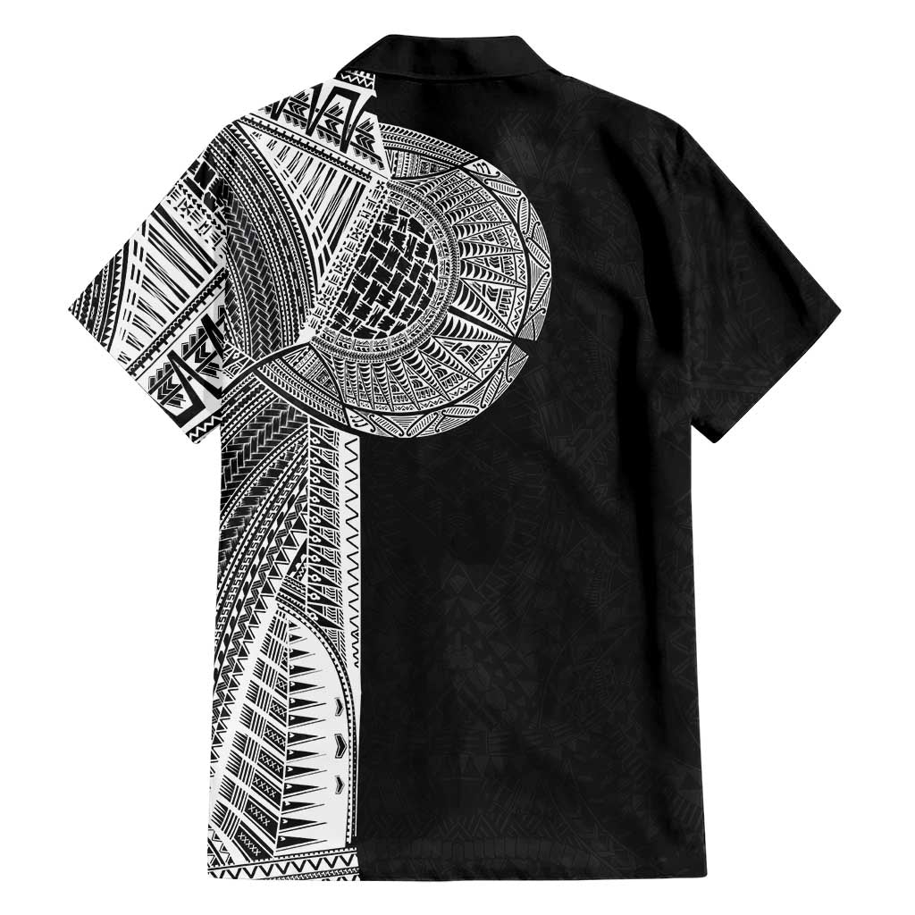 Samoan Tatau Family Matching Mermaid Dress and Hawaiian Shirt Art Tribal Traditional Tattoos LT03 - Polynesian Pride