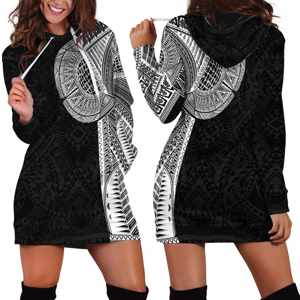 Samoan Tatau Hoodie Dress Art Tribal Traditional Tattoos LT03 - Polynesian Pride