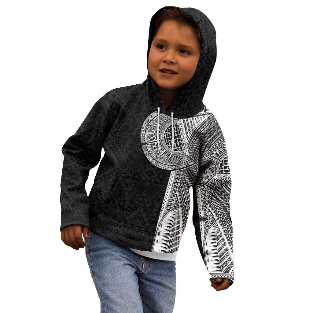 Samoan Tatau Kid Hoodie Art Tribal Traditional Tattoos - Polynesian Pride