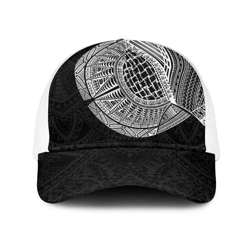 Samoan Tatau Mesh Trucker Cap Art Tribal Traditional Tattoos - Polynesian Pride