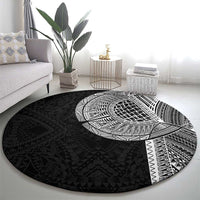 Samoan Tatau Round Carpet Art Tribal Traditional Tattoos LT03 - Polynesian Pride
