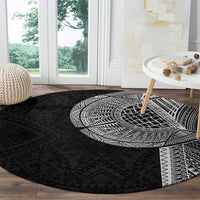Samoan Tatau Round Carpet Art Tribal Traditional Tattoos LT03 - Polynesian Pride