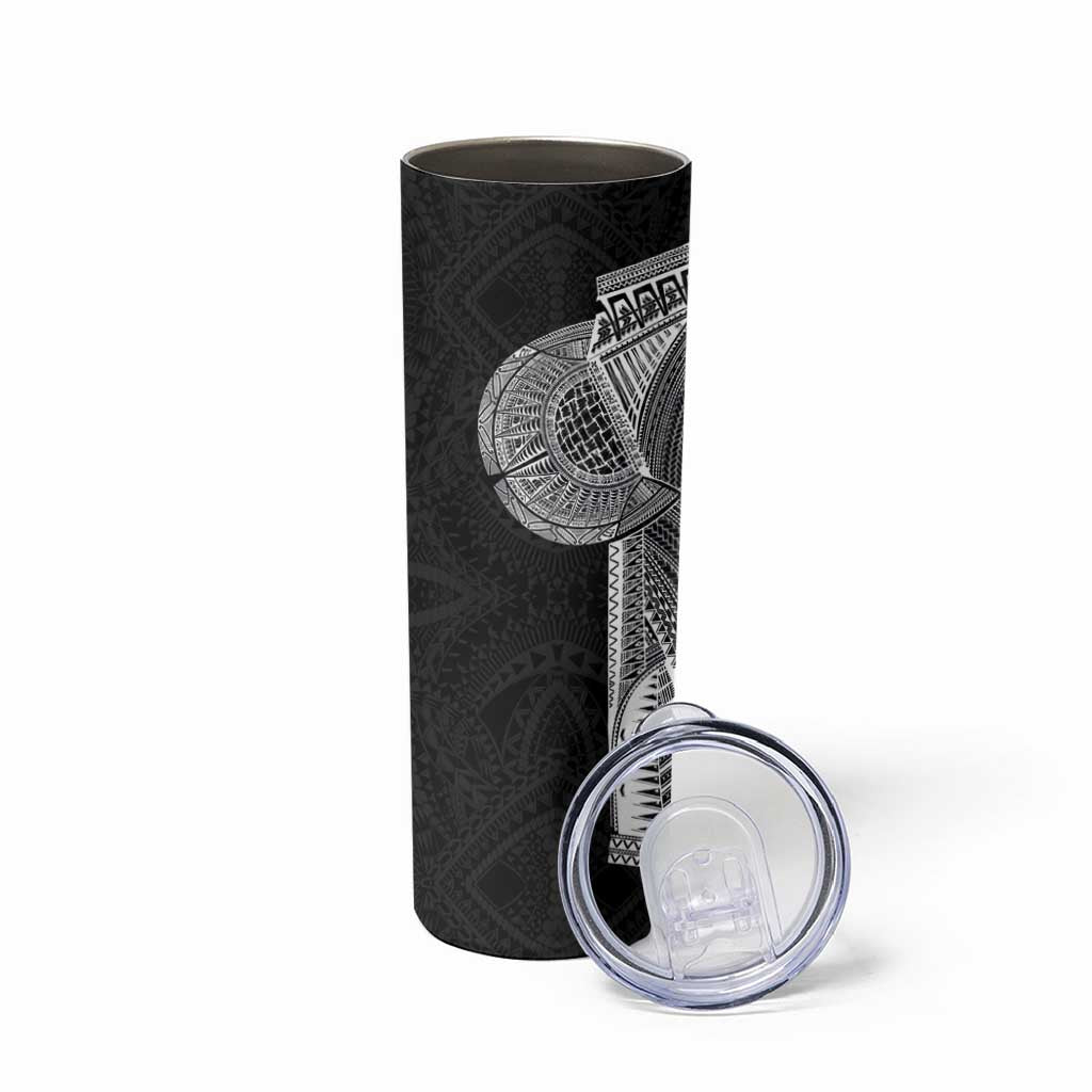 Samoan Tatau Skinny Tumbler Art Tribal Traditional Tattoos LT03 - Polynesian Pride