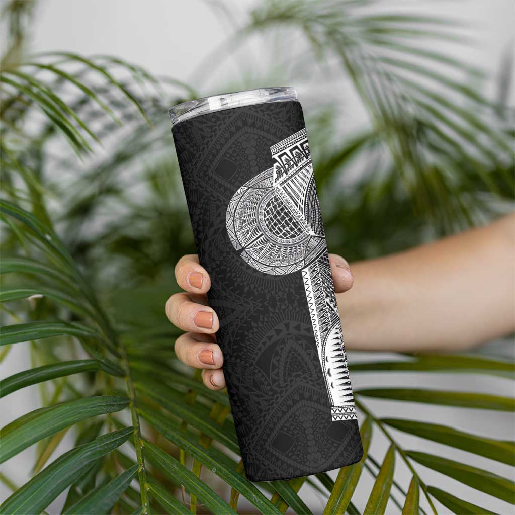 Samoan Tatau Skinny Tumbler Art Tribal Traditional Tattoos LT03 - Polynesian Pride