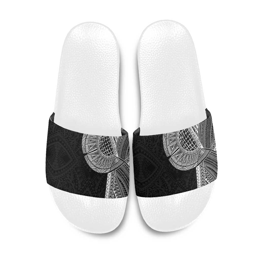 Samoan Tatau Slide Sandals Art Tribal Traditional Tattoos - Polynesian Pride