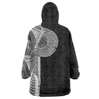 Samoan Tatau Wearable Blanket Hoodie Art Tribal Traditional Tattoos LT03 - Polynesian Pride