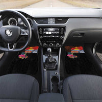 Kiribati Flag and Fireworks Car Mats First Place Welcome the New Year - Polynesian Pride