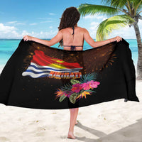 Kiribati Flag and Fireworks Sarong First Place Welcome the New Year LT03 - Polynesian Pride