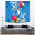 Yap Day Tapestry Tapa Pattern with Hisbiscus