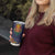 Haiti Flag Traditional Dashiki Tumbler Cup Black Color - Polynesian Pride