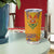 Haiti Flag Traditional Dashiki Tumbler Cup Yellow Color - Polynesian Pride