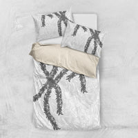 Hawaii Maile Lei Bedding Set Aloha The Grey Color