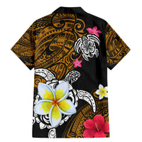 Hawaii Turtle and Tropical Flower Family Matching Mermaid Dress and Hawaiian Shirt Polynesian Pattern LT03 - Polynesian Pride