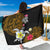 Hawaii Turtle and Tropical Flower Sarong Polynesian Pattern