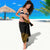 Hawaii Turtle and Tropical Flower Sarong Polynesian Pattern