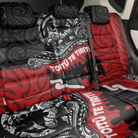 Aotearoa Toitu Te Tiriti Back Car Seat Cover Honoring Te Tiriti o Waitangi Maori Haka LT03 - Polynesian Pride