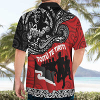 Aotearoa Toitu Te Tiriti Hawaiian Shirt Honoring Te Tiriti o Waitangi Maori Haka LT03 - Polynesian Pride