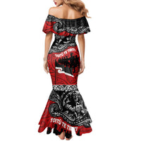 Aotearoa Toitu Te Tiriti Mermaid Dress Honoring Te Tiriti o Waitangi Maori Haka LT03 - Polynesian Pride