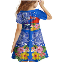 Personalised Samoa Coat Of Arms Family Matching Mermaid Dress and Hawaiian Shirt Hibiscus Polynesian Tattoo Pattern LT03 - Polynesian Pride