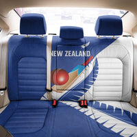 New Zealand Cricket Back Car Seat Cover Kiwi Birds Haka Dance Blue Fern Sporty Style LT03 - Polynesian Pride