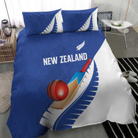 New Zealand Cricket Bedding Set Kiwi Birds Haka Dance Blue Fern Sporty Style LT03 - Polynesian Pride