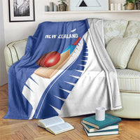 New Zealand Cricket Blanket Kiwi Birds Haka Dance Blue Fern Sporty Style LT03 Blue - Polynesian Pride
