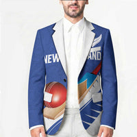 Custom New Zealand Cricket Blazer Kiwi Birds Haka Dance Blue Fern Sporty Style LT03 - Polynesian Pride