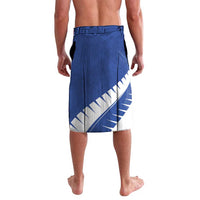 Custom New Zealand Cricket Lavalava Kiwi Birds Haka Dance Blue Fern Sporty Style LT03 - Polynesian Pride