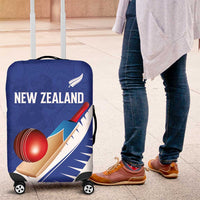 New Zealand Cricket Luggage Cover Kiwi Birds Haka Dance Blue Fern Sporty Style