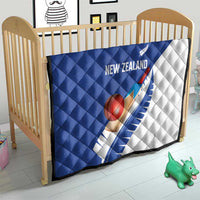 New Zealand Cricket Quilt Kiwi Birds Haka Dance Blue Fern Sporty Style LT03 - Polynesian Pride