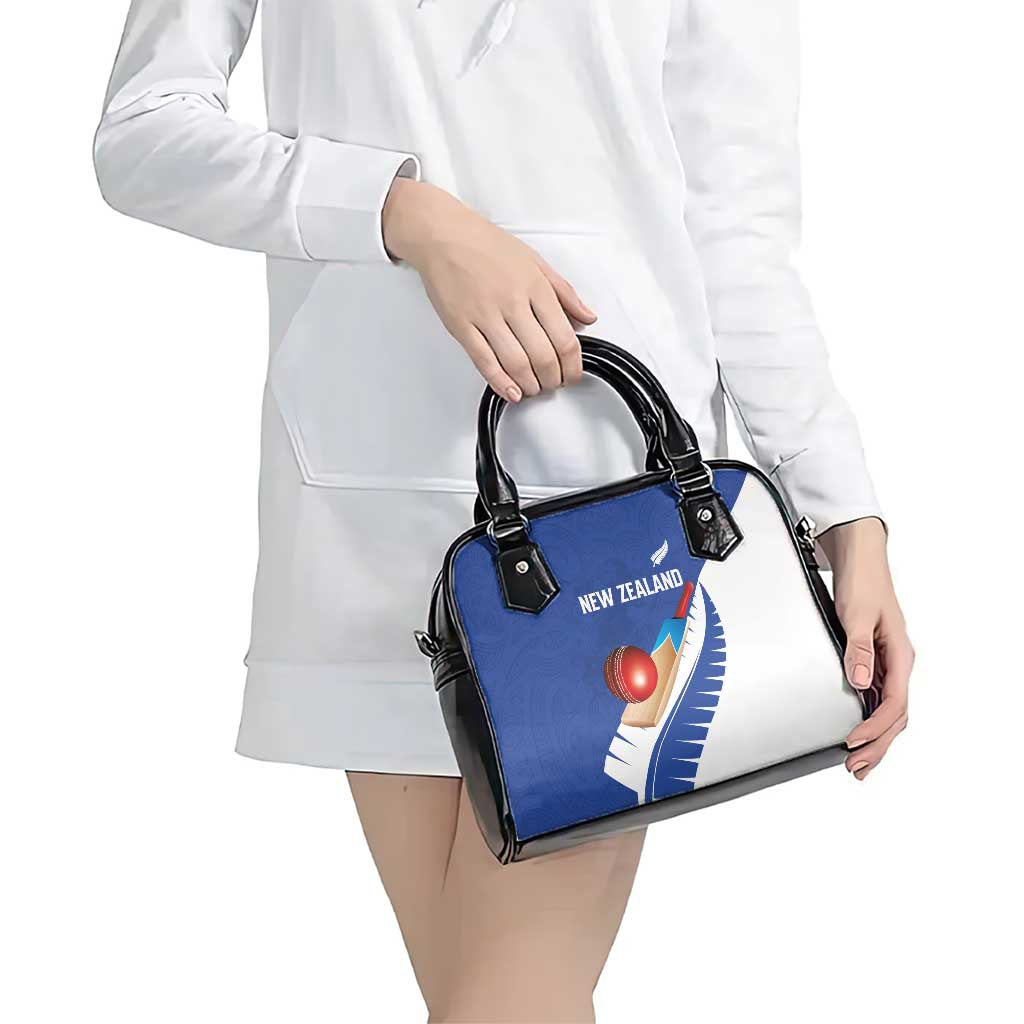 New Zealand Cricket Shoulder Handbag Kiwi Birds Haka Dance Blue Fern Sporty Style LT03 - Polynesian Pride