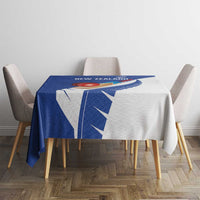 New Zealand Cricket Tablecloth Kiwi Birds Haka Dance Blue Fern Sporty Style LT03 - Polynesian Pride