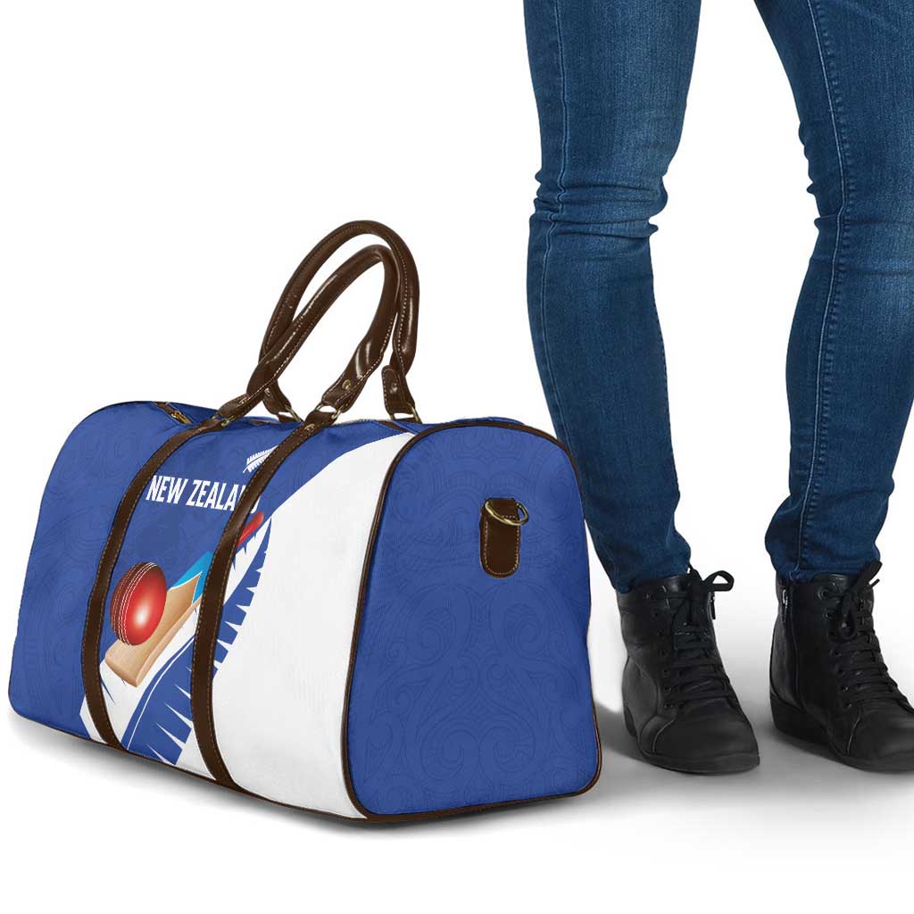 New Zealand Cricket Travel Bag Kiwi Birds Haka Dance Blue Fern Sporty Style LT03 - Polynesian Pride
