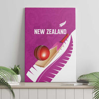 New Zealand Cricket Canvas Wall Art Kiwi Birds Haka Dance Pink Fern Sporty Style LT03 - Polynesian Pride