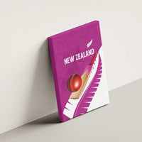 New Zealand Cricket Canvas Wall Art Kiwi Birds Haka Dance Pink Fern Sporty Style LT03 - Polynesian Pride