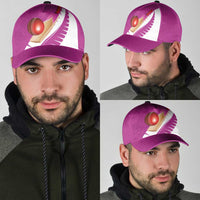New Zealand Cricket Classic Cap Kiwi Birds Haka Dance Pink Fern Sporty Style LT03 - Polynesian Pride