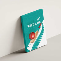 New Zealand Cricket Canvas Wall Art Kiwi Birds Haka Dance Turquoise Fern Sporty Style LT03 - Polynesian Pride
