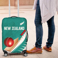 New Zealand Cricket Luggage Cover Kiwi Birds Haka Dance Turquoise Fern Sporty Style