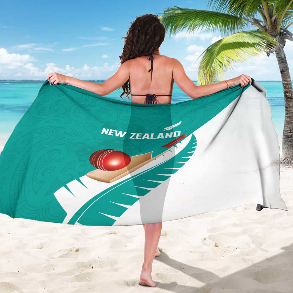 New Zealand Cricket Sarong Kiwi Birds Haka Dance Turquoise Fern Sporty Style LT03 - Polynesian Pride