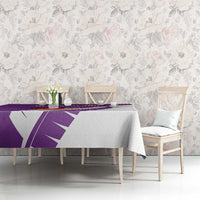 New Zealand Cricket Tablecloth Kiwi Birds Haka Dance Purple Fern Sporty Style LT03 - Polynesian Pride