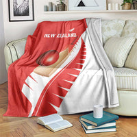 New Zealand Cricket Blanket Kiwi Birds Haka Dance Red Fern Sporty Style LT03 Red - Polynesian Pride