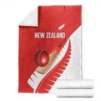 New Zealand Cricket Blanket Kiwi Birds Haka Dance Red Fern Sporty Style LT03 - Polynesian Pride