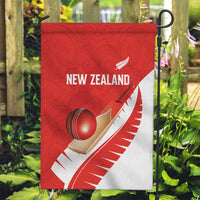 New Zealand Cricket Garden Flag Kiwi Birds Haka Dance Red Fern Sporty Style LT03 Garden Flag Red - Polynesian Pride